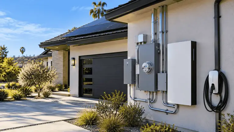 Modern residential electrical panel upgrade